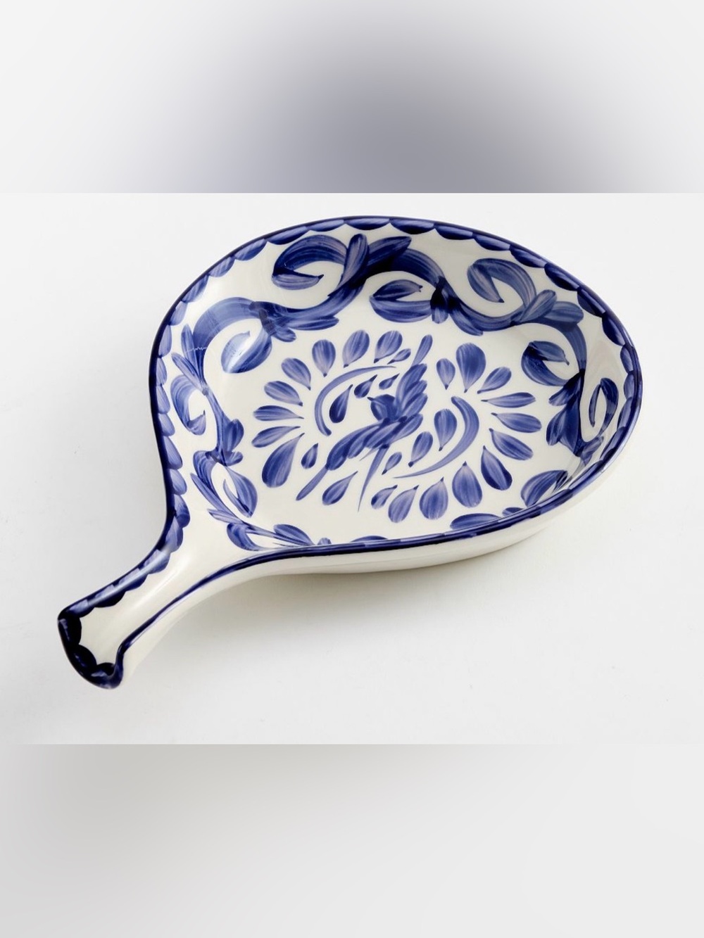 Pottery Barn Puebla Porcelain Fajita Serving Platter NWT